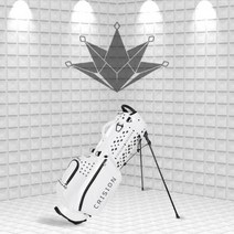 SD 크리션 딥카스 스탠드백 DIBCAS 스터드 화이트, 색상 : 옐로우그린