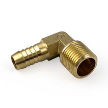 신주 호스엘보 8A-8mm 수도 배관자재 부속 파이프 설비 보일러 난방 황동