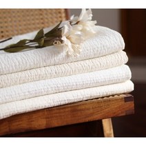 혜인천 대폭 160폭 광목 잔줄누빔 7미리 4종, 60수 백아이보리색(비오)