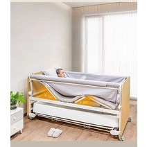 노인 마비환자 모션베드 목욕 샤워용 전동침대 리프트 각도조절 간호침대