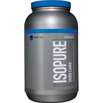 ISOPURE 이소퓨어 제로 카브 WPI 분리유청단백질 크리미바닐라 1.36kg