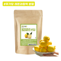 레몬즙 분말 레몬에이드 가루 200g 건강 레몬물 만들기