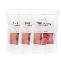 더하루 동결건조딸기칩S(번들), 50g x 3봉