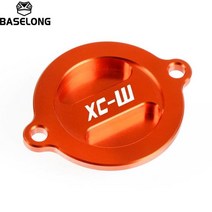 KTM DUKE RC 125/200/250/390 690 790 890 DUKE/R 1290 Super Duke R/GT 바이크 오토바이 액세서리 엔진 오일 필터 커버 캡, [22] XCRW Logo