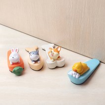 문닫힘방지 현관 동물 도어스토퍼 고무 홀더, 고슴도치