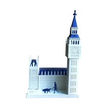 퍼즐피플 3D종이/우드락 입체모형퍼즐, 빅벤 3D 종이 입체퍼즐, 23p