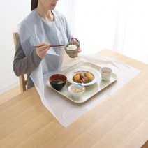 일회용 앞치마 환자용 30매입 방수 노인 식사용 턱받이, 상세페이지 참조, 상세페이지 참조