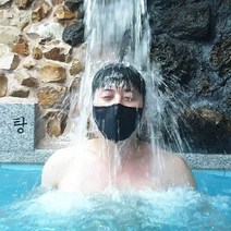 목욕탕 물놀이전용 숨쉬기편한 브레스프리마스크 빨아쓰는 기능성 방수 스포츠 운동 마스크, L화이트(일반)-3매할인패키지