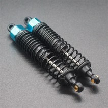 rc카 호환 쇼바 쇽업 diy 수리 부품 부속 2pcs hsp 06062 블루 쇼크 업소버 97mm 110 rc 모델 자동차 오프로드 자동차 버기 트럭 94106 94107, 없음