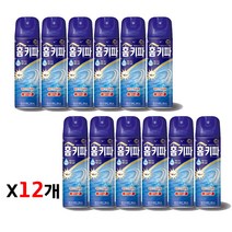 홈키파 수성 에어졸 무향, 12개, 500ml