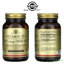 [솔가] 비타민D3 Cholecalciferol 125mcg(5 000IU) 100정 이뮨