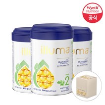일루마 분유 2단계 900g 3통 -인증
