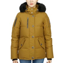 [무스너클] 쓰리쿼터 블랙퍼 MK2229L3Q 950 여자 후드 패딩 점퍼 자켓 슬림핏
