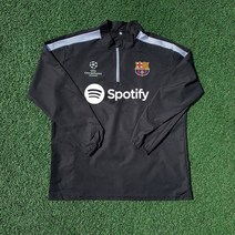 바르셀로나 우븐 트레이닝탑 긴팔 트레이닝복 축구 바람막이