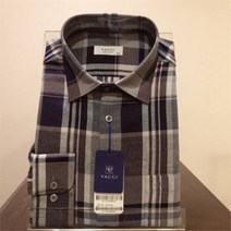 바찌 NC06 따뜻한기모빅체크일반핏긴팔 VD1J4CR563G