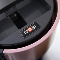 다zip 재활용 비닐 봉투 분리수거함, 인디핑크(비닐봉투100장포함), 1개