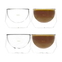 크루브 이미지 글라스 200ml 250ml 카푸치노 카페라떼 카페라테 라떼아트 라테아트 커피잔 홈카페 커피 바리스타, 라떼 250ml