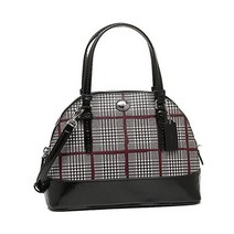 Coach 코치 가방 F33319 SV / XM 페이톤 글렌 플레이드 체크 미니 콜라 돔드 투웨이 볼드 멀티 433721