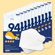 바이오메이트 바이오 셀프케어 KF94 마스크 소형 (유아/어린이용), 1개입, 20개, 화이트