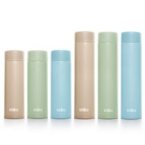 (2개세트)클리나 보온보냉 스텐 포켓 미니 텀블러 200ml, 클리나 텀블러:02.포켓 미니 200ml/민트 1+1, 단품
