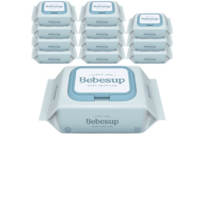 베베숲 센시티브 엠보싱 유아물티슈 휴대캡형, 12팩, 18매