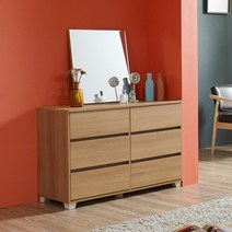 선스톤 와이드화장대세트, 오크