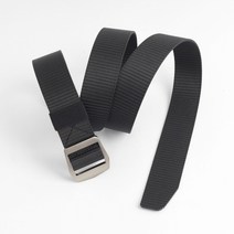 단순한 패브릭 벨트(120cm) (블랙) 남성 안 질리는벨트캐주얼벨트 남성벨트 남자허리띠 남성허리띠 자동벨트 청바지벨트 밀리터리벨트 군용벨트 등산벨트 작업벨