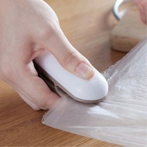 과자봉지 씰링 비닐 접착기 실링기 진공포장기 미니밀봉기 간편비닐접착 비닐실링기, 미니비닐실링기(블랙)