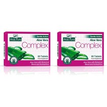 Aloe Pura 알로에퓨라 Aloe Vera Complex 60정 2팩