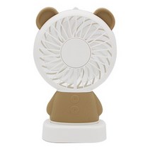 led 휴대용 선풍기 곰돌이