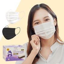 그린비 마스크 국산 비말차단 KFAD 일회용 덴탈 중형 블랙 흰색 대형 소형 50매, 8번 소형 화이트[KFAD]50매 4중MB
