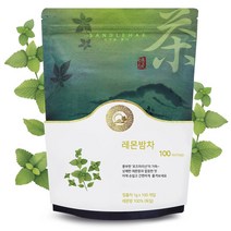 산들해 레몬밤차 티백 100개입 레몬밤 100%, 1g