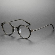 일본 초경량 금속테 안경 티타늄 가벼운 하금테 아세테이트 e12