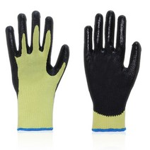 케블라 - KN13 NBR코팅/ 2135NIP-BK 절단방지장갑 10켤레, 1개