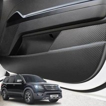 더뉴 모하비 카본 도어커버 실내 스크래치방지 몰딩, 제이샵 본상품선택