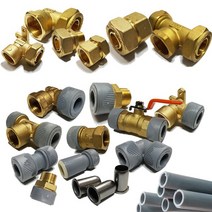 PVC파이프/에이콘 배관자재/호스연결볼밸브/엑셀/주름관/소켓부속/수도배관, 03. PB 수전엘보-25A, 1개