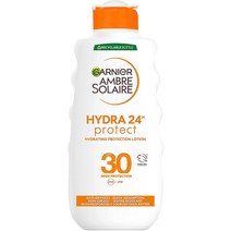 유아선크림 가르니에 가르니에 Ambre Solaire Hydra 24시간 지속 선로션 SPF30 Garnier 200ml, 8