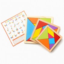 꾸미라이프 원목 칠교놀이 칠교판, 칠교판 대