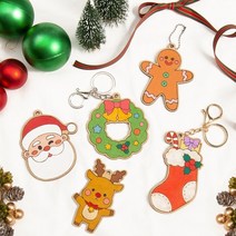 천만인몰 민화샵 크리스마스 팬시우드 DIY 겨울만들기, 리스