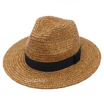 해외 이쁜 밀짚 모자 챙 넓은 버킷햇 대형 파나마 빅 본 남성 여성 비치 와이드 브림