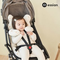 [에시앙] 아기의자 P-Edition+래빗베개 이유식 범보의자, 의자/카트트레이:차콜/메탈그레이 / 짱구베개:글랜체크래빗베개