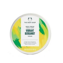 더바디샵 THE BODY SHOP 영국 바이브런트 베르가못 바디크림 200ml, 1팩