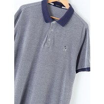 (3XL)헤지스 반팔 카라 티셔츠 오염 면 놈코어81