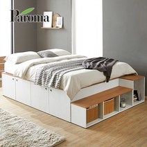 [세진침대] 일리 평상 벙커수납침대 프레임만Q/K