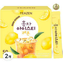 라이브잇 티젠 홍차 아이스티 레몬, 8개, 50개입, 5g