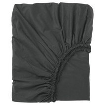 이케아 드발라 매트리스커버 블랙 150x200cm 면100%