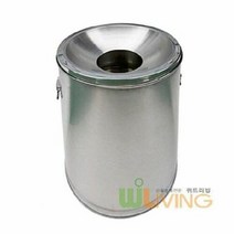 리빙 홈바형 스텐휴지통(145리터) 깔때기식뚜껑, ♬본 상품 선택하기_ICanShop™