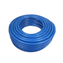 청고압호스 50mm+M단위 재단판매 /PVC 고압 나선호스 물호스 흡배수용 배관용 양수펌프용 호스