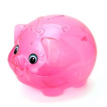 3p 훼미리 돼지저금통(소)/팬시점판매용 유치원단