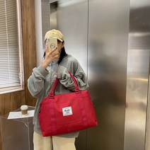 여행가방 심플 패션 토트 캐리어 커스텀 헬스백